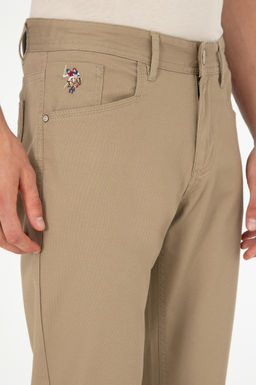 Erkek Haki Kanvas / Chino Pantolon Sepette S_rpriz _ndirim - U.s. polo assn фото 5