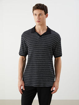 Polo Yaka ?izgili Erkek Ti??rt