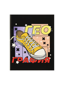 Набор предметных тетрадей Calligrata TOP «Кеды», 12 предметов, 48 листов, со справочным материалом, картонная обложка, глянцевая ламинация, блок офс�...