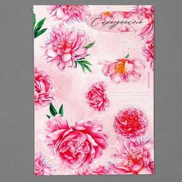 Украшение для торта С праздником, цветы - Страна карнавалия фото 8