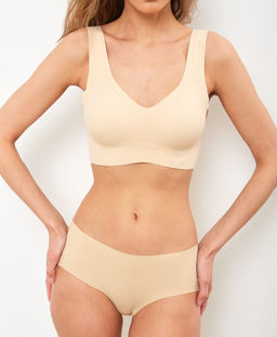 Трусы женские шорты Cherry Girl PS003 нейлон, эластан черный размеры S, M, L, XL  фото 13