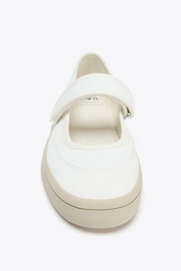 FABRIC STRAP BALLERINAS - Zara фото 4