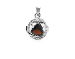 Подвеска из серебра гранат, Борей