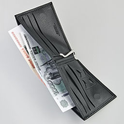 Портмоне 
 08.L-382_ANDI-A007-6-черный