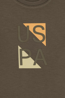 Erkek _ocuk Vizon Comfort Bisiklet Yaka Ti__rt Sepette S_rpriz _ndirim - U.s. polo assn фото 3