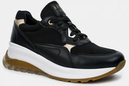 Кроссовки Ralf Ringer Assen черные текстиль кожа