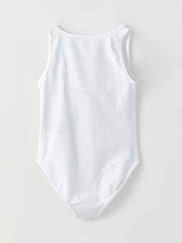 Bisiklet Yaka Basic Pamuklu K?z ?ocuk ??t??tl? Body - Waikiki фото 2