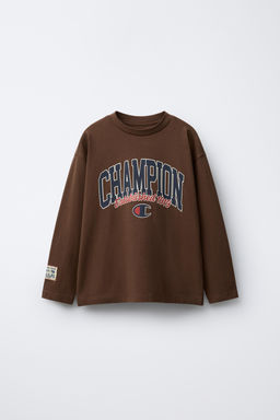CHAMPION ® X ZARA LOGO PRINT T-SHIRT