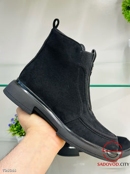 Ботинки женские зимние замшевые
