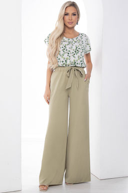 Костюм Марица (зеленые цветы) К9047