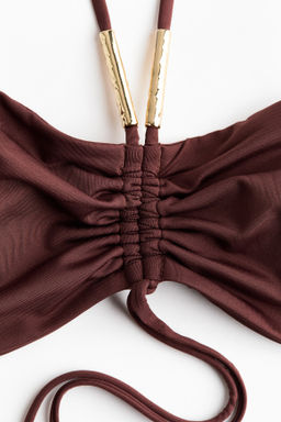 Top de bikini bandeau con relleno - H&m фото 6