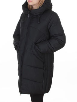 A622 BLACK Куртка зимняя женская (200 гр. био-пух)