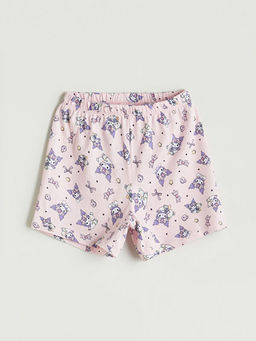 Beli Lastikli Kuromi Bask?l? K?z ?ocuk Pijama Alt