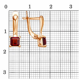 СЕРЬГИ 33114697Гр