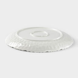 Тарелка обеденная «Воздушность», d=25.5 см, керамика, белая