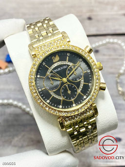 женские часы с кварцевым механизмом и металлическим браслетом - Bruno фото 30