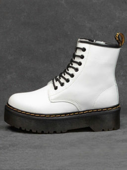 01-B6020-2 WHITE Ботинки демисезонные женские (натуральная кожа) - Фабричный китай фото 27