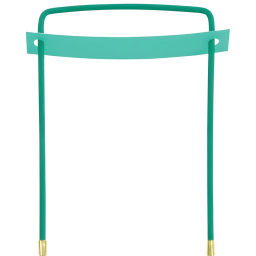 Механизм для скоросшивателя разъемный Attache металл/пластик,10 шт.,зеленый  фото 2