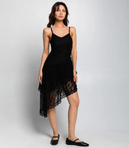 Сарафан #КТ625, чёрный