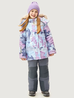 Костюм 7з2226 лаванда/серый