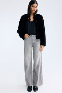 Wide Ultra High Jeans - H&m фото 5