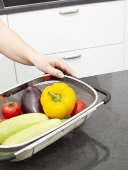 Корзина в раковину STEEL TOUCH 34х24см