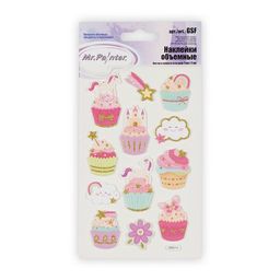 Mr.Painter GSF Наклейки объемные 10 x 19.5 см 5 шт.