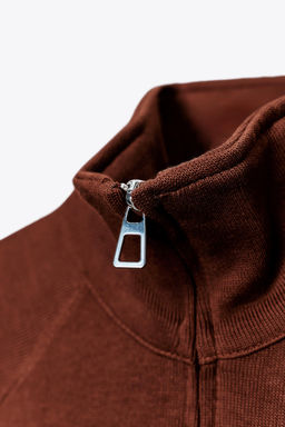 SOFT ZIP-UP SWEATSHIRT - Zara фото 7
