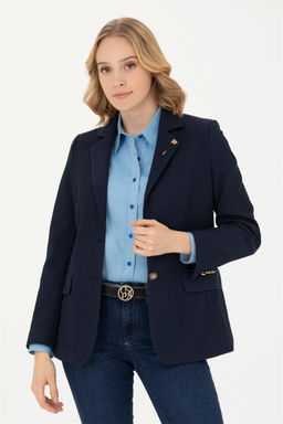 U. S. Polo Assn / Женская темно-синяя куртка