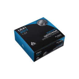 Цена за 2 шт. Батарейка алкалиновая (щелочная) Luazon, AG3, LR41, блистер, 10 штук