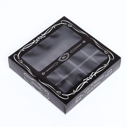 Коробка под 8 конфет + шоколад, с окном , Настоящий мужчина 17,7 х 17,8 х 3,8 см - UPAK LAND фото 6