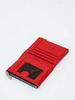 Кошелек 9949-1806A black  red Vermari