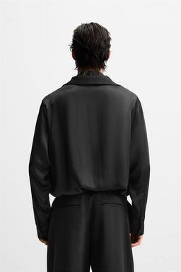 FLOWING SHIRT WITH TIE DETAIL - Zara фото 3