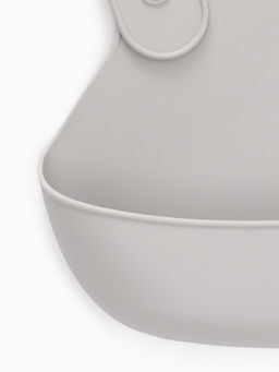 Нагрудник детский, серый