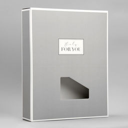 Коробка подарочная под постельное бельё, упаковка, «Для тебя», 47×37×8.5 см