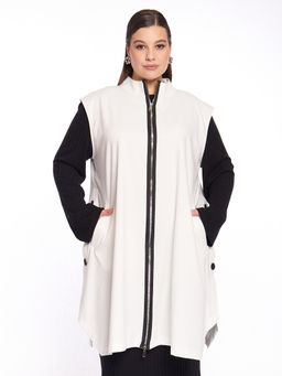 Удлиненный жилет GL03006WHT04