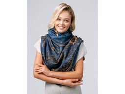 Платок женский Lanotti картина/№19