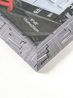 Фоторамка для фото 15×20 см «Моррис», пластик, т. серый, 23×18×2 см