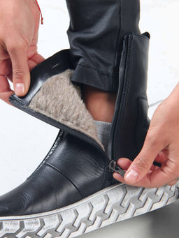 Ботинки 365.L.icebergw. black/Мех