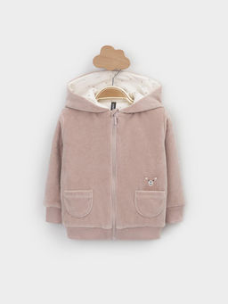 К 302662/дымчатый розовый куртка д/дет яс