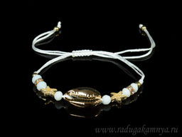 Яркий набор браслетов с ракушкой Каури, 12 шт