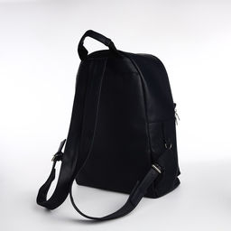 Рюкзак городской TEXTURA из искусственной кожи на молнии, наружный карман, цвет синий  фото 3