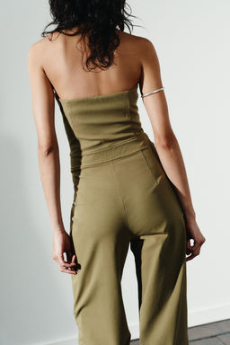 STRAPLESS JUMPSUIT - Zara фото 6