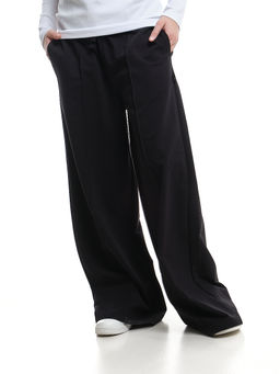 Брюки для девочки со строчкой черные школьные штаны с карманами 22-1564 черный - Mini maxi фото 15