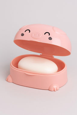 Мыльница Pig, pink (7,5*15,5 см)