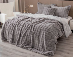 Покрывало декоративное Shinshilla buffy (бежевый платина) - Kazanov.a. фото 4