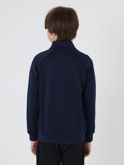 Детская олимпийка KELME Childrens Knitted Jacket (fleece) Dark Blue