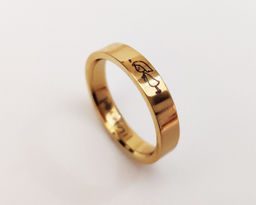 Кольцо с гравировкой Влюбленная девочка