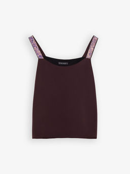 Однотонный топ B2994/patel - Emka фото 7