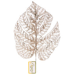 Ветка декоративная "Сказочный папоротник" 40 см, Шампань